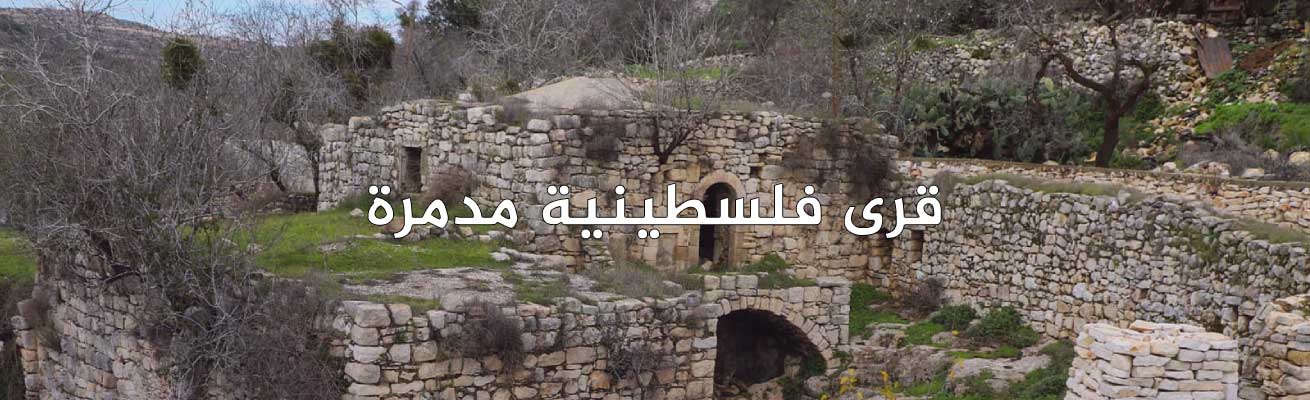 قرى فلسطينية مدمرة